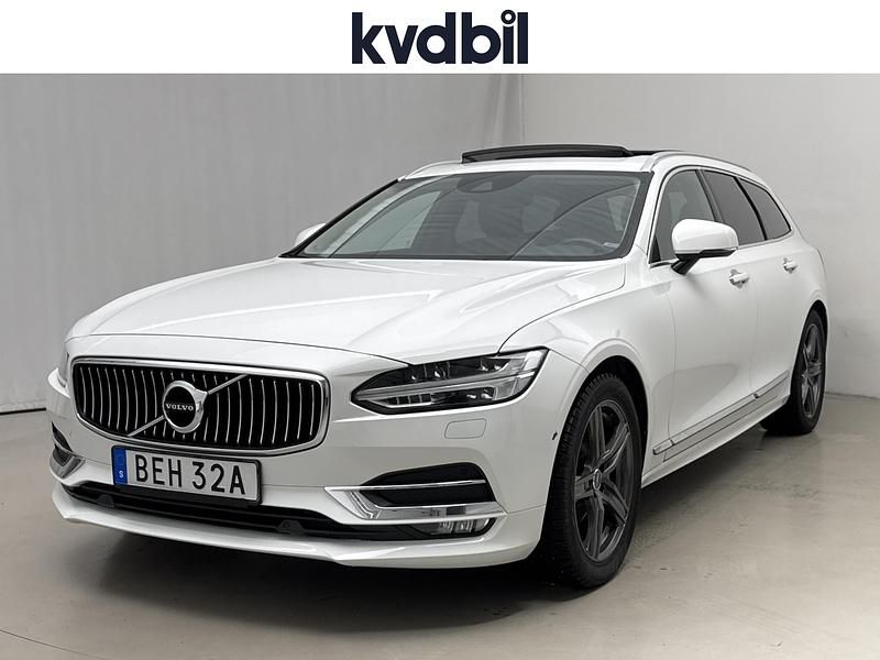 Vit Begagnad 2020 Volvo V90 Kombi | 279 800 kr (Dyr) - Bild 1/3