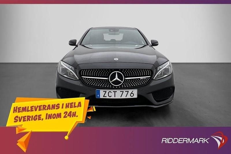 Begagnad Mercedes C43 AMG AMG 367 HK (269 kW) 2017 Svart Sedan