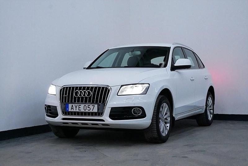 Vit Begagnad 2014 Audi Q5 SUV | 139 900 kr - Bild 1/4