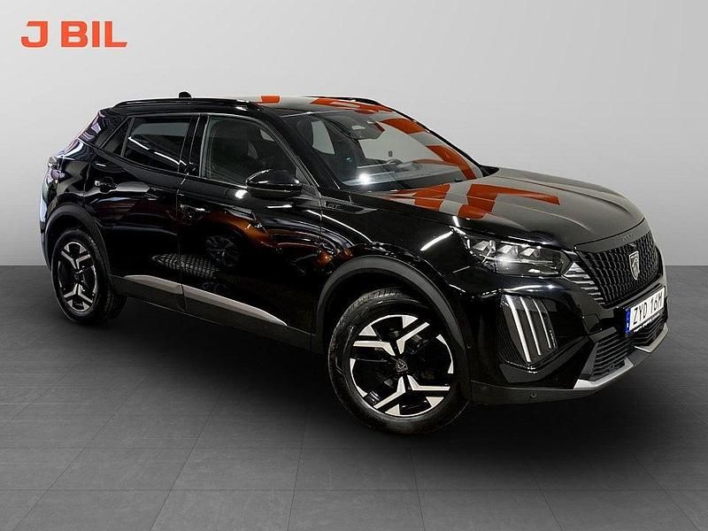 Svart Begagnad 2024 Peugeot 2008 GTi SUV | 249 900 kr (Marknadspris) - Bild 1/4
