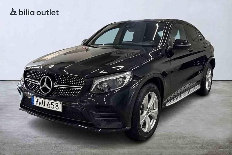 Svart Begagnad 2019 Mercedes GLC220 Sportkupé | 359 000 kr - Bild 1/1