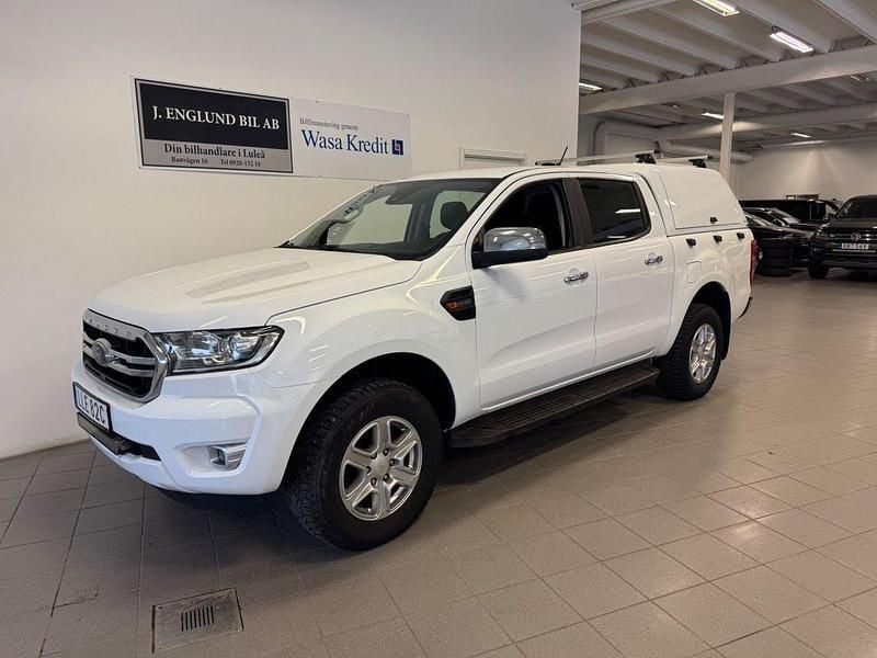 Vit Begagnad 2021 Ford Ranger Pickup | 329 900 kr (Lite dyr) - Bild 1/4
