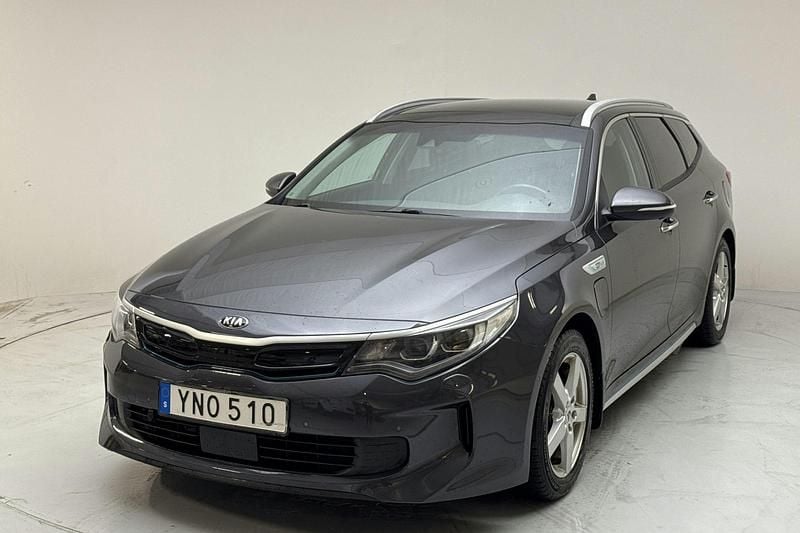 Grå Begagnad 2018 Kia Optima Advance Kombi | 179 900 kr (Marknadspris) - Bild 1/4
