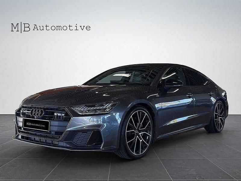 Grå Begagnad 2018 Audi A7 Sportback S-Line Halvkombi | 459 900 kr (Marknadspris) - Bild 1/4