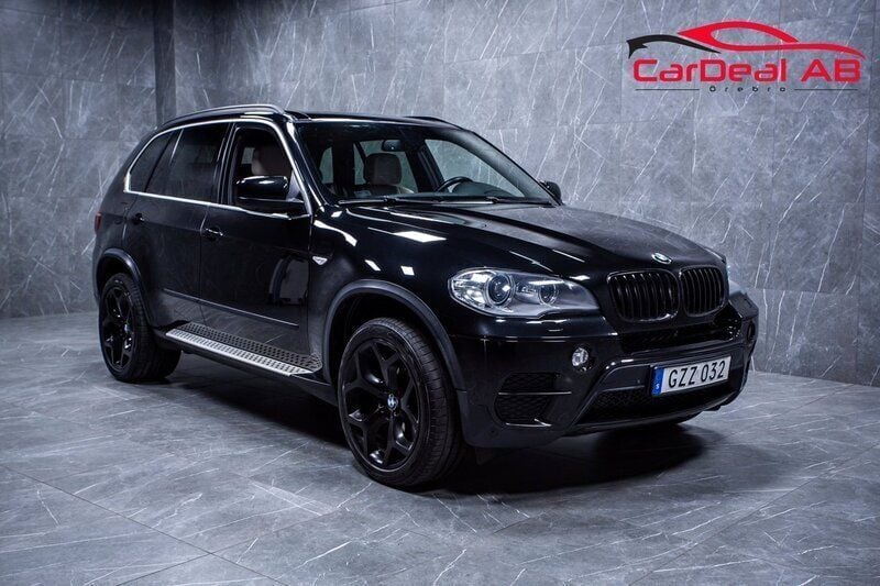 Svart Begagnad 2012 BMW X5 Sport Line SUV | 149 800 kr (Bra pris) - Bild 1/4