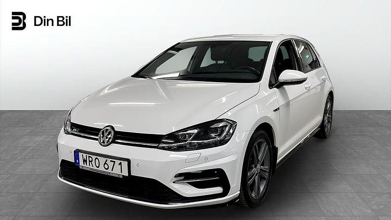 Pure white Begagnad 2020 VW Golf VII GTD Halvkombi | 229 900 kr (Marknadspris) - Bild 1/4