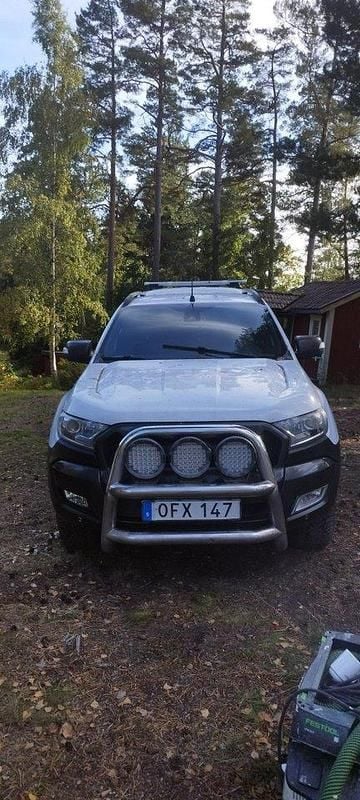 Vit Begagnad 2017 Ford Ranger Pickup | 140 000 kr - Bild 1/4