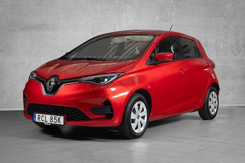 Röd Begagnad 2021 Renault Zoe Halvkombi | 149 000 kr (Lite dyr) - Bild 1/4