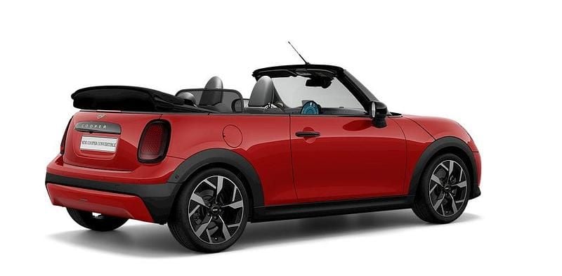 Ny Mini Cooper 163 HK (119 kW) 2025 Röd Halvkombi