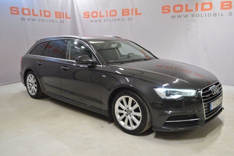 Grå Begagnad 2016 Audi A6 S-Line Kombi | 169 900 kr (Superpris) - Bild 1/4