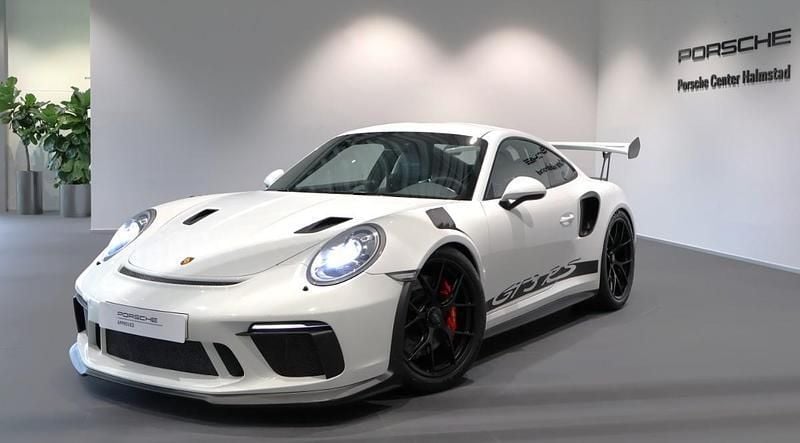 Vit (white) Begagnad 2018 Porsche 911 GT3 RS Sportkupé | 2 450 000 kr - Bild 1/4