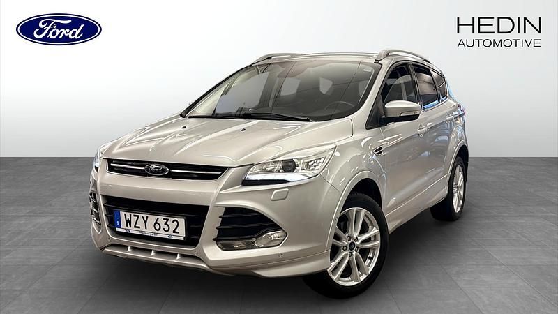 Grå (grey) Begagnad 2015 Ford Kuga SUV | 149 000 kr (Lite dyr) - Bild 1/4