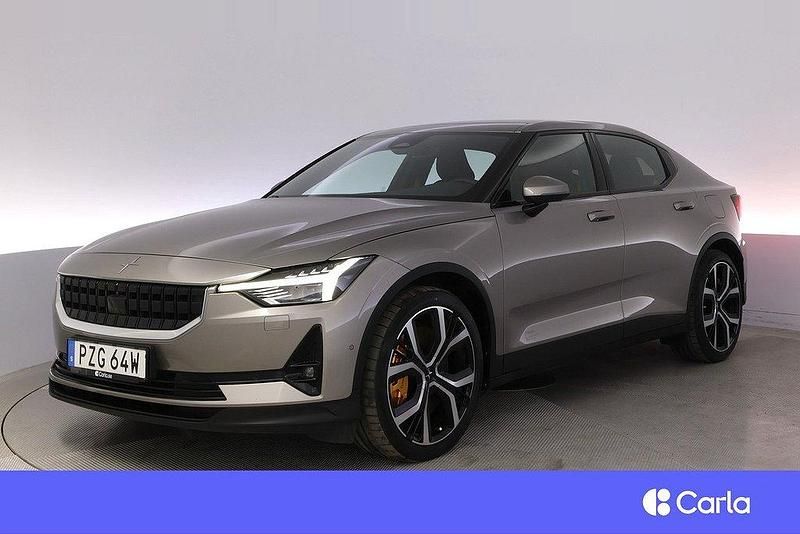 Grå Begagnad 2020 Polestar 2 Performance Sedan | 384 900 kr (Marknadspris) - Bild 1/4