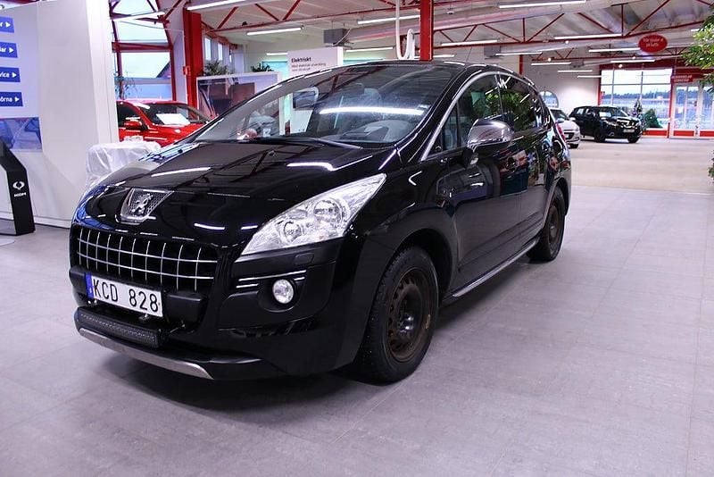 Svart Begagnad 2009 Peugeot 3008 Kombi | 44 000 kr (Marknadspris) - Bild 1/4