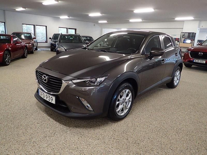 Brun Begagnad 2016 Mazda CX-3 Vision SUV | 159 500 kr (Marknadspris) - Bild 1/4