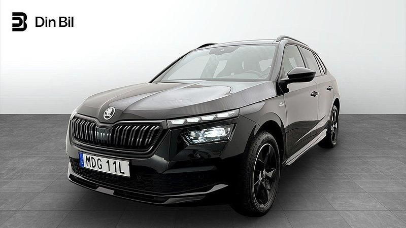 Svart Begagnad 2023 Skoda Kamiq Monte Carlo SUV | 257 900 kr (Marknadspris) - Bild 1/4