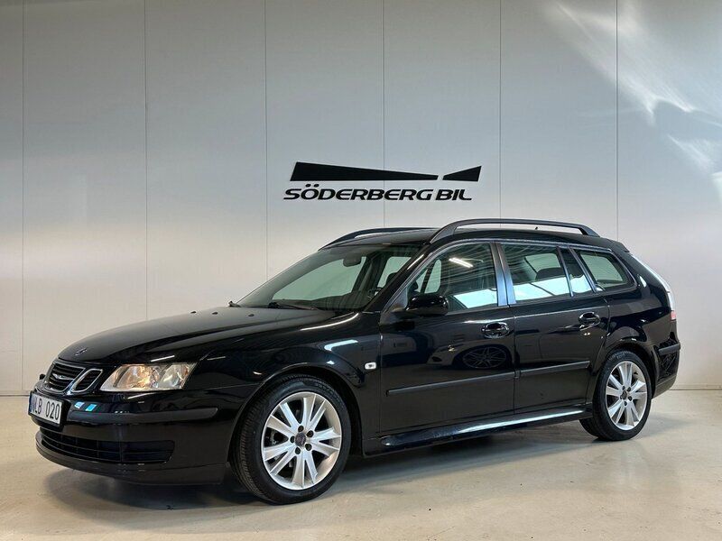 Svart Begagnad 2007 Saab 9-3 Vector Kombi | 69 900 kr (Dyr) - Bild 1/4