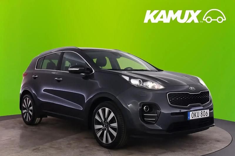 Grå Begagnad 2017 Kia Sportage SUV | 159 800 kr (Bra pris) - Bild 1/3