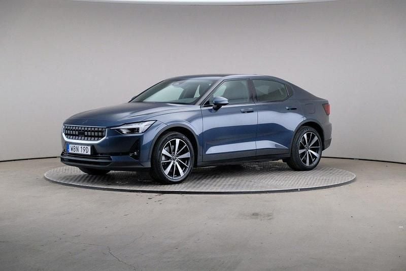 Mörkblå Begagnad 2020 Polestar 2 Pilot Sedan | 319 000 kr (Marknadspris) - Bild 1/4
