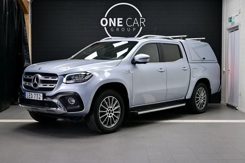 Silver Begagnad 2019 Mercedes X350 Pickup | 479 900 kr (Marknadspris) - Bild 1/4