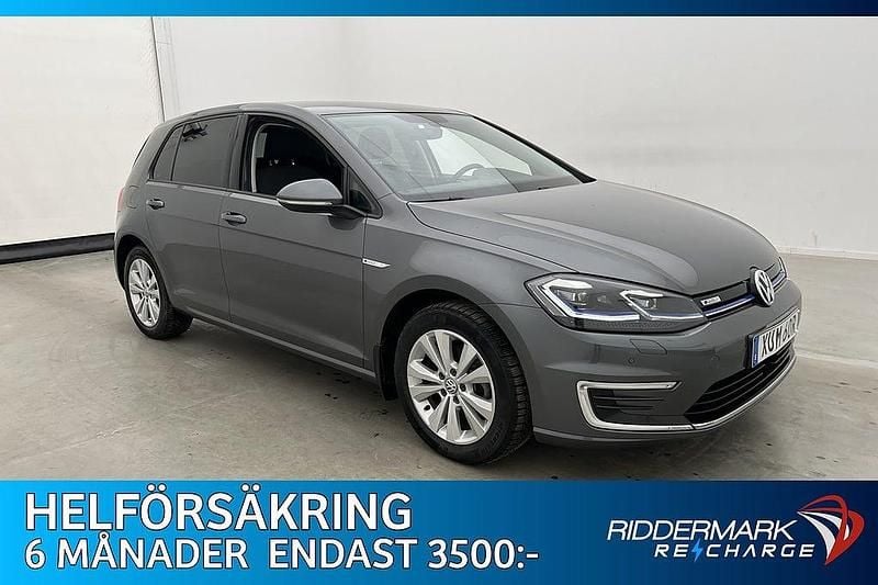 Begagnad VW e-Golf 100 kW (136 HK) 2020 Mgrå Halvkombi