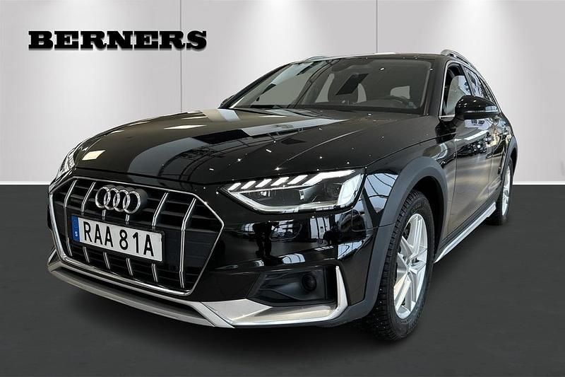 Svart Begagnad 2023 Audi A4 Allroad Proline Kombi | 409 900 kr (Marknadspris) - Bild 1/4