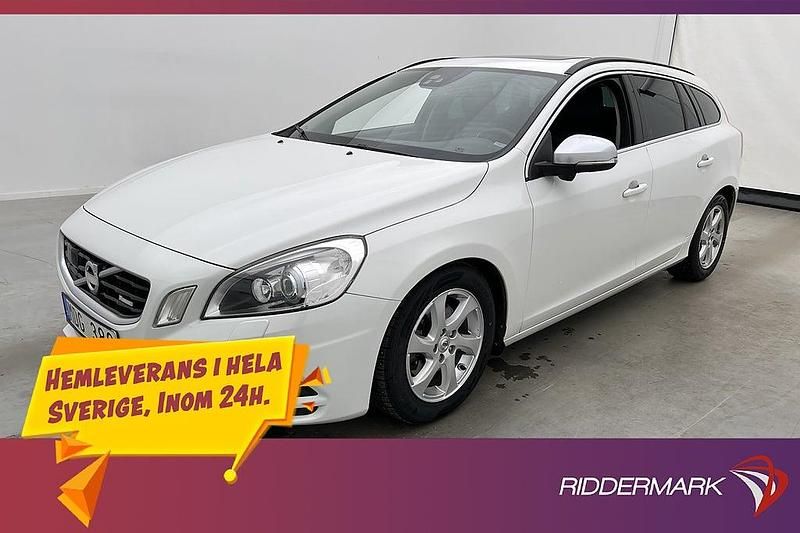 Vit Begagnad 2012 Volvo V60 R-Design Kombi | 168 900 kr (Lite dyr) - Bild 1/3