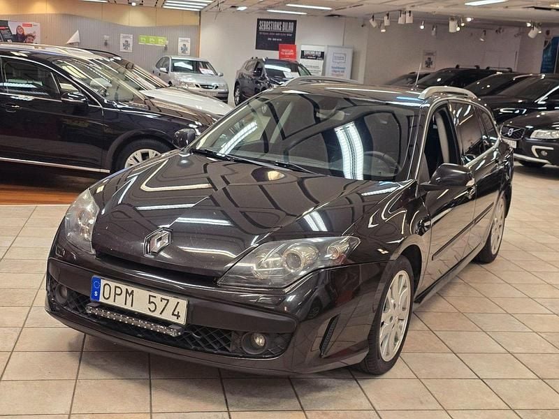 Svart Begagnad 2010 Renault Laguna GrandTour Kombi | 46 900 kr (Marknadspris) - Bild 1/4