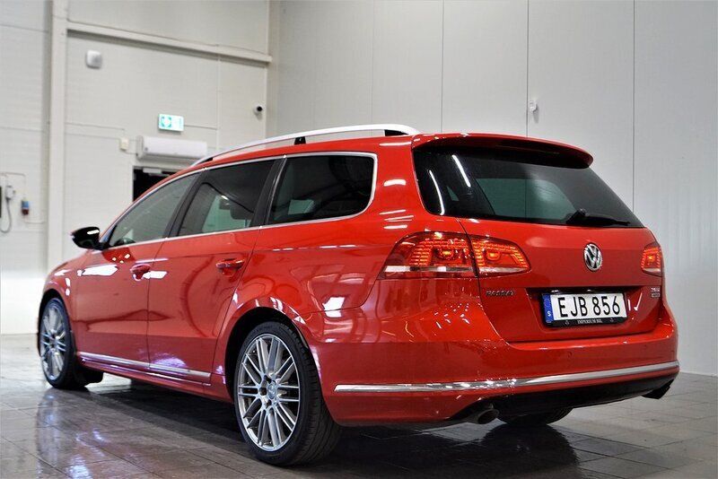 Begagnad VW Passat R-line 177 HK (130 kW) 2014 Röd Kombi