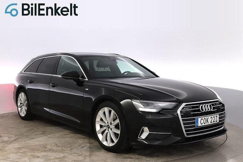 Svart Begagnad 2022 Audi A6 S-Line Kombi | 358 900 kr (Bra pris) - Bild 1/4
