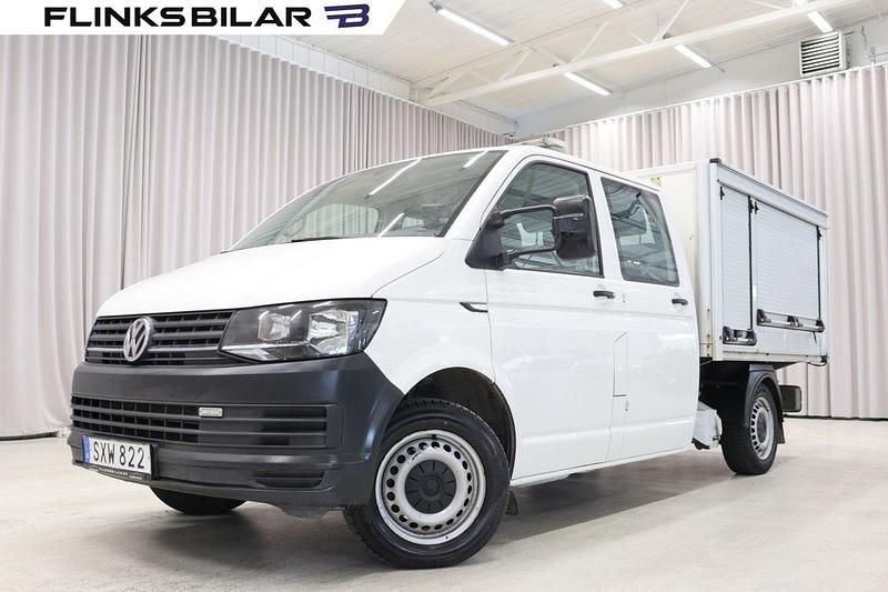 Vit Begagnad 2018 VW T6 Van | 279 900 kr (Dyr) - Bild 1/4