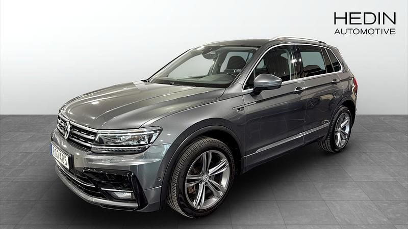 Begagnad VW Tiguan R-line 190 HK (139 kW) 2017 Silver SUV