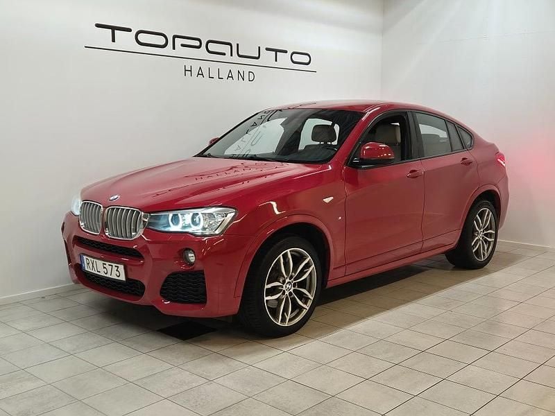 Röd Begagnad 2015 BMW X4 M Sport SUV | 179 900 kr (Superpris) - Bild 1/4