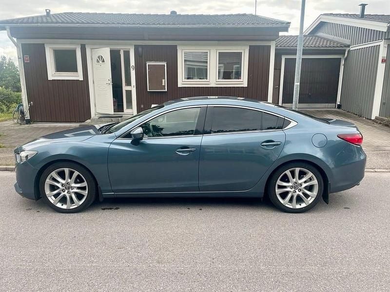 Begagnad Mazda 6 173 HK (127 kW) 2014 Blå Sedan