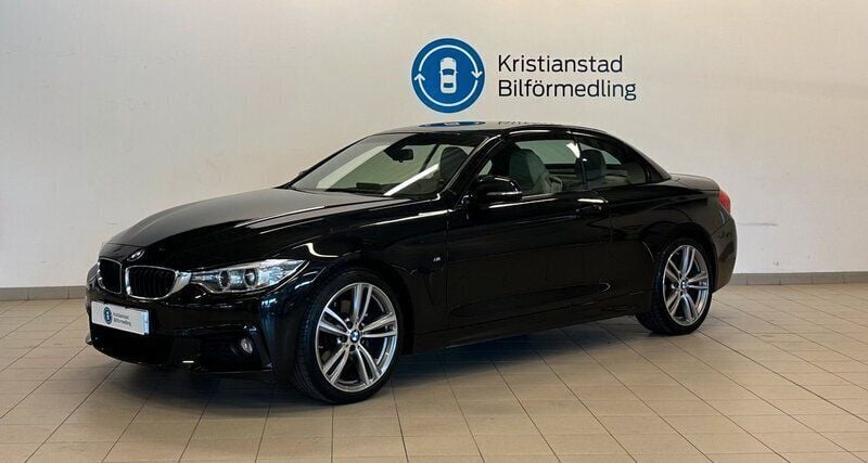 Svart Begagnad 2014 BMW 428 M Sport Cab | 269 900 kr (Marknadspris) - Bild 1/4