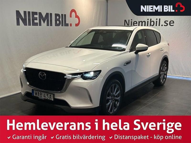 Begagnad Mazda CX-60 Exclusive-Line 328 HK (241 kW) 2022 Vit SUV