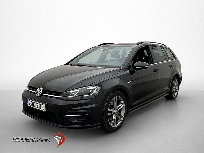 Begagnad VW Golf VII R-line 150 HK (110 kW) 2019 Svart Kombi