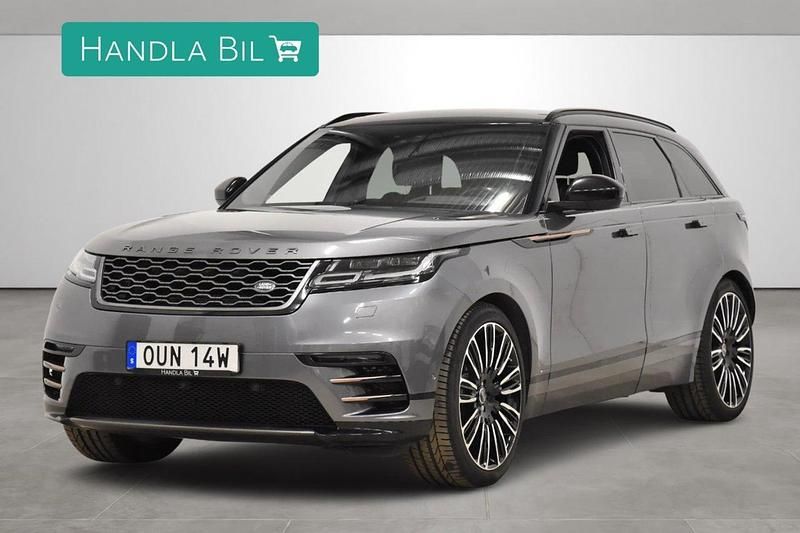 Mörkgrå Begagnad 2017 Land Rover Range Rover Velar R-Dynamic SUV | 379 900 kr (Superpris) - Bild 1/4