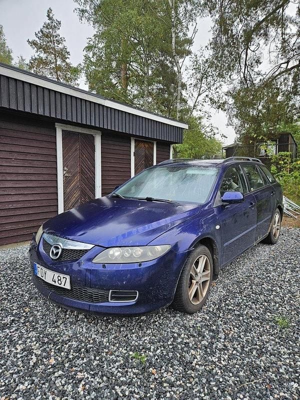 Blå Begagnad 2007 Mazda 6 Touring Kombi | 3 500 kr (Superpris) - Bild 1/2