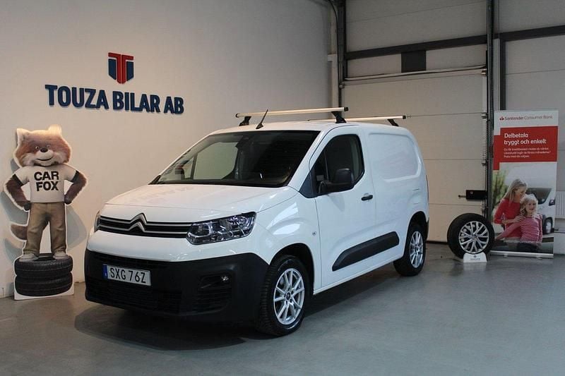 Vit Begagnad 2020 Citroën Berlingo Van | 132 900 kr (Superpris) - Bild 1/4