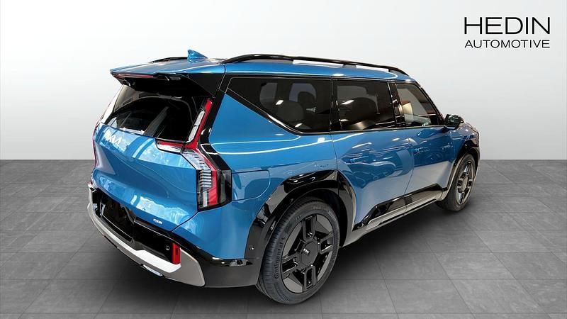 Ny Kia EV9 GT-Line 283 kW (385 HK) 2025 Blå SUV