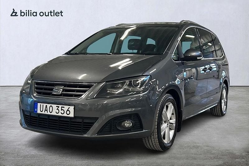 Grå Begagnad 2016 Seat Alhambra Minibuss | 199 900 kr - Bild 1/3