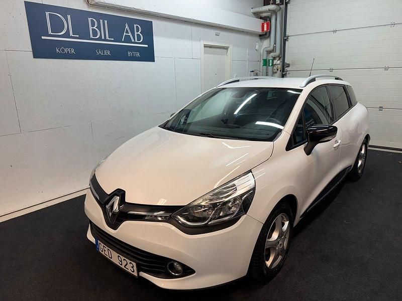 Vit Begagnad 2014 Renault Clio GrandTour Kombi | 74 900 kr (Marknadspris) - Bild 1/4