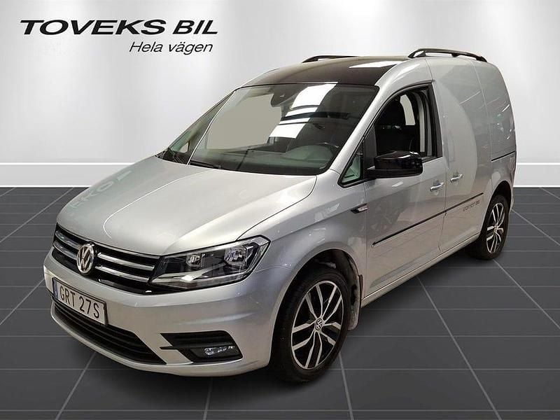 Reflexsilver metallic Begagnad 2019 VW Caddy Edition Minibuss | 199 000 kr (Lite dyr) - Bild 1/4