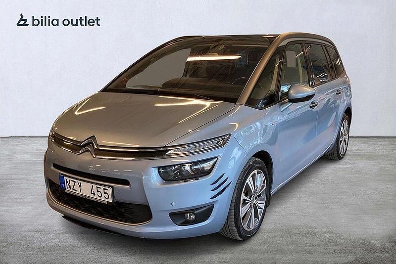 Blå Begagnad 2013 Citroën Grand C4 Picasso Minibuss | 129 900 kr (Lite dyr) - Bild 1/4