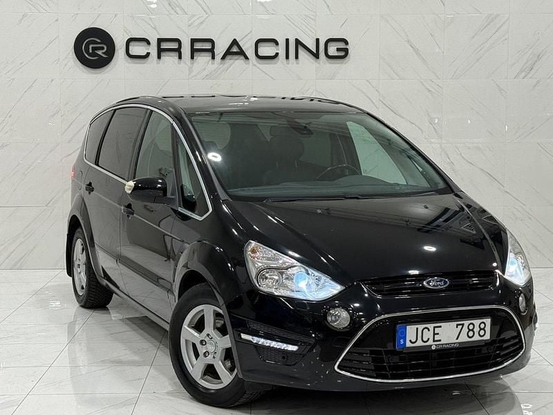 Svart Begagnad 2013 Ford S-MAX Business Edition Minibuss | 89 900 kr (Marknadspris) - Bild 1/4
