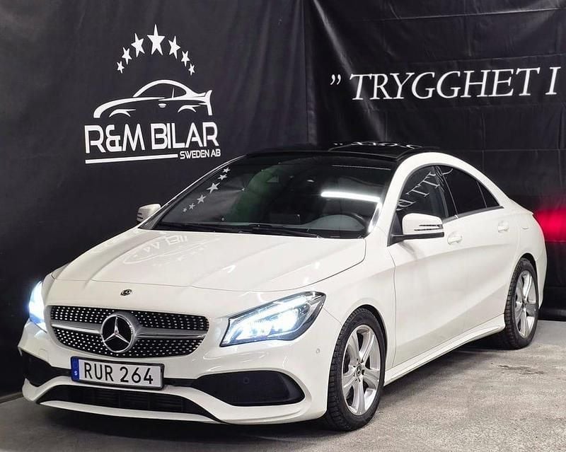 Begagnad Mercedes CLA220 AMG 177 HK (130 kW) 2017 Vit Sedan