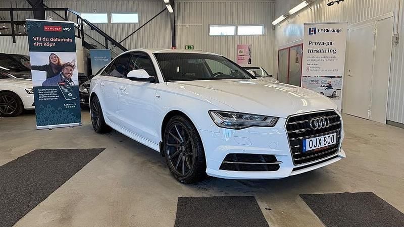 Begagnad Audi A6 Sport 190 HK (139 kW) 2017 Vit Sedan