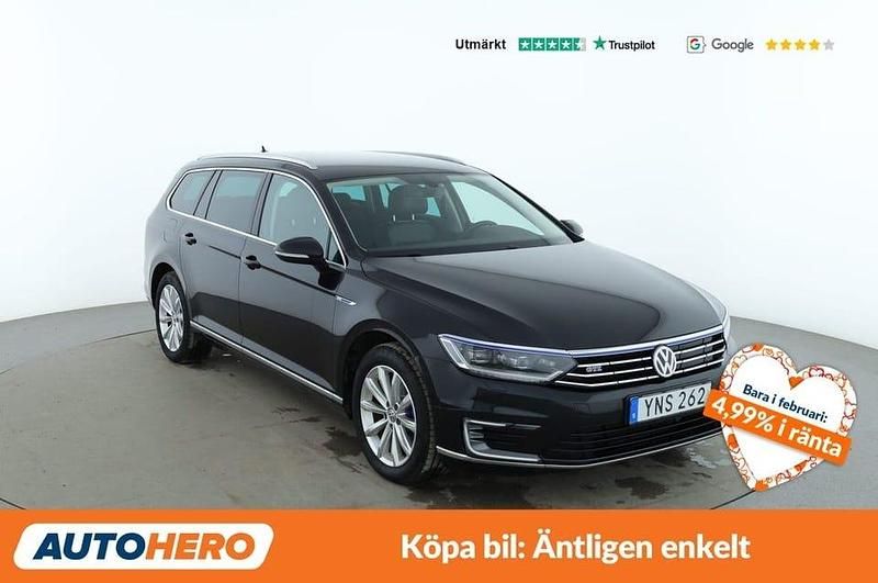 Begagnad VW Passat GTE 220 HK (161 kW) 2017 Svart Kombi