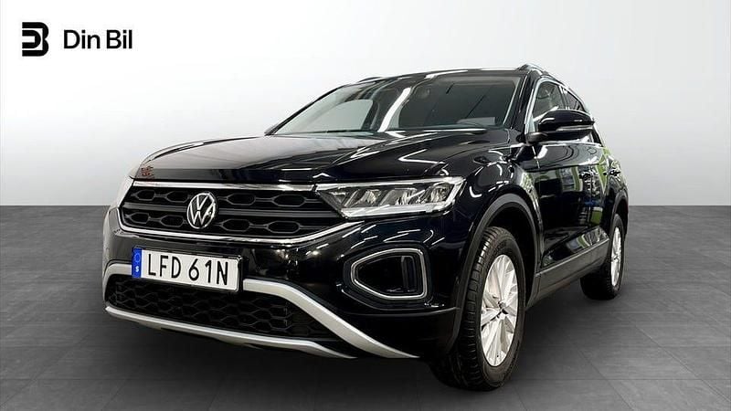 Svart Begagnad 2022 VW T-Roc SUV | 204 900 kr (Marknadspris) - Bild 1/4